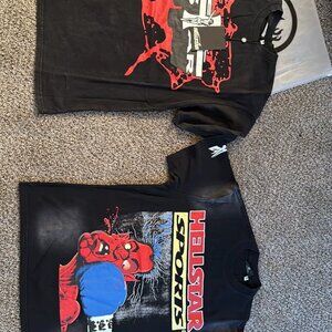 Hellstar tee shirts Dm for details,  -All sizes